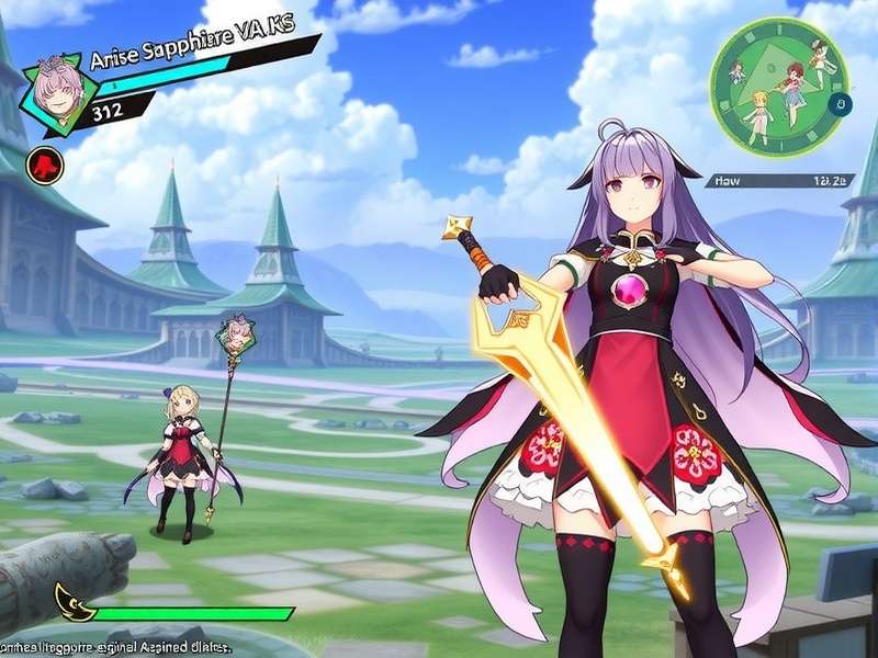 Anise Sapphire Vanguard Game Screenshot